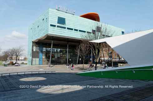Peckham Library near the site of Peckham Manor House