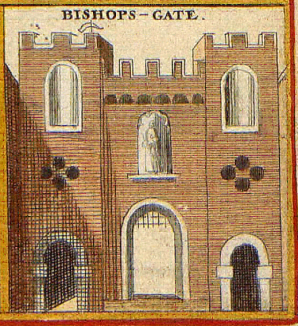 Bishopsgate, London, 1650