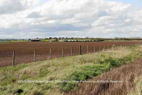 Farmland at Shellbeach, Muswell Manor in the distance.©2012 David Porte.r