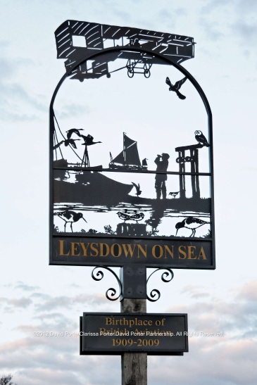 Leysdown on Sea village sign